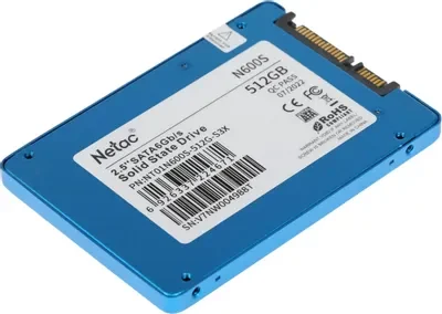 Netac 512GB NT01N600S-512G-S3X 2.5" SATA SSD görsel 1