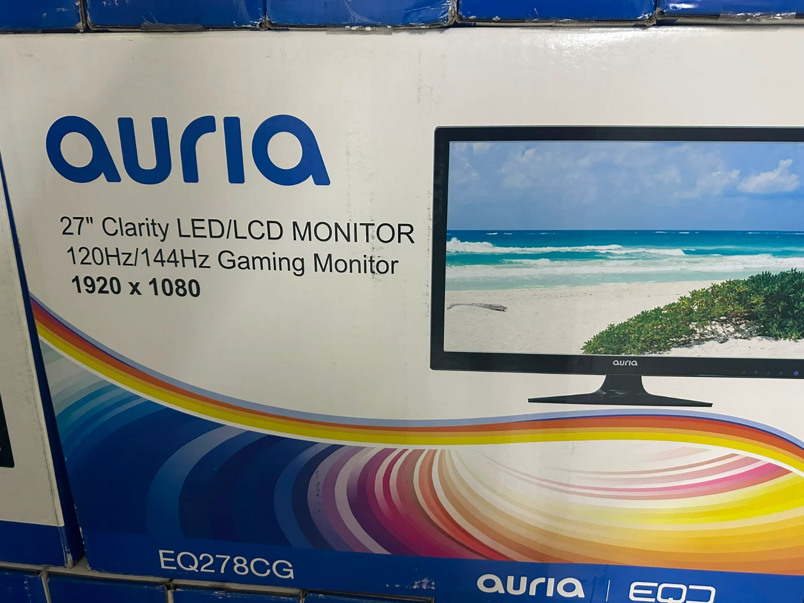 auria EQ278CG 27" Full HD IPS 144Hz 2ms Gaming Monitör görsel 3