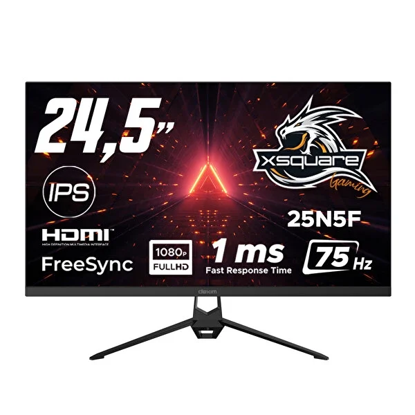 DEXIM DMT008 24.5" Full HD IPS 75Hz 1ms Gaming Monitör görsel 1