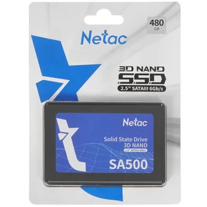 Netac 480GB NT011SA500-480-S3K 2.5" SATA SSD görsel 3