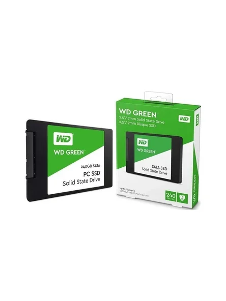 Western Digital 240GB WDS240G3G0A 2.5" SATA SSD görsel 1