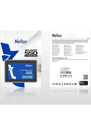 Netac 480GB NT011SA500-480-S3K 2.5" SATA SSD görsel 2