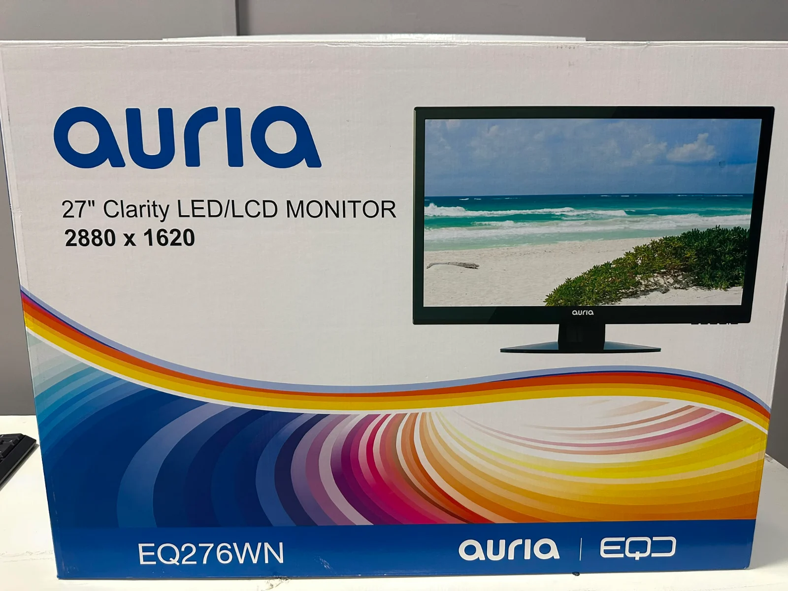 AURIA EQ276WN 27" 2K / QHD IPS 75Hz Monitör görsel 1